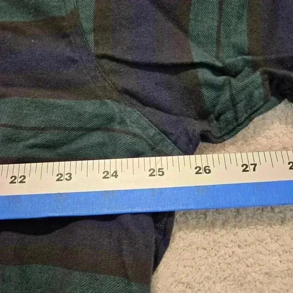 Tango by Max Raab Men's XL Long Sleeve Casual Button-down Plaid Flannel Shirt - Picture 9 of 16